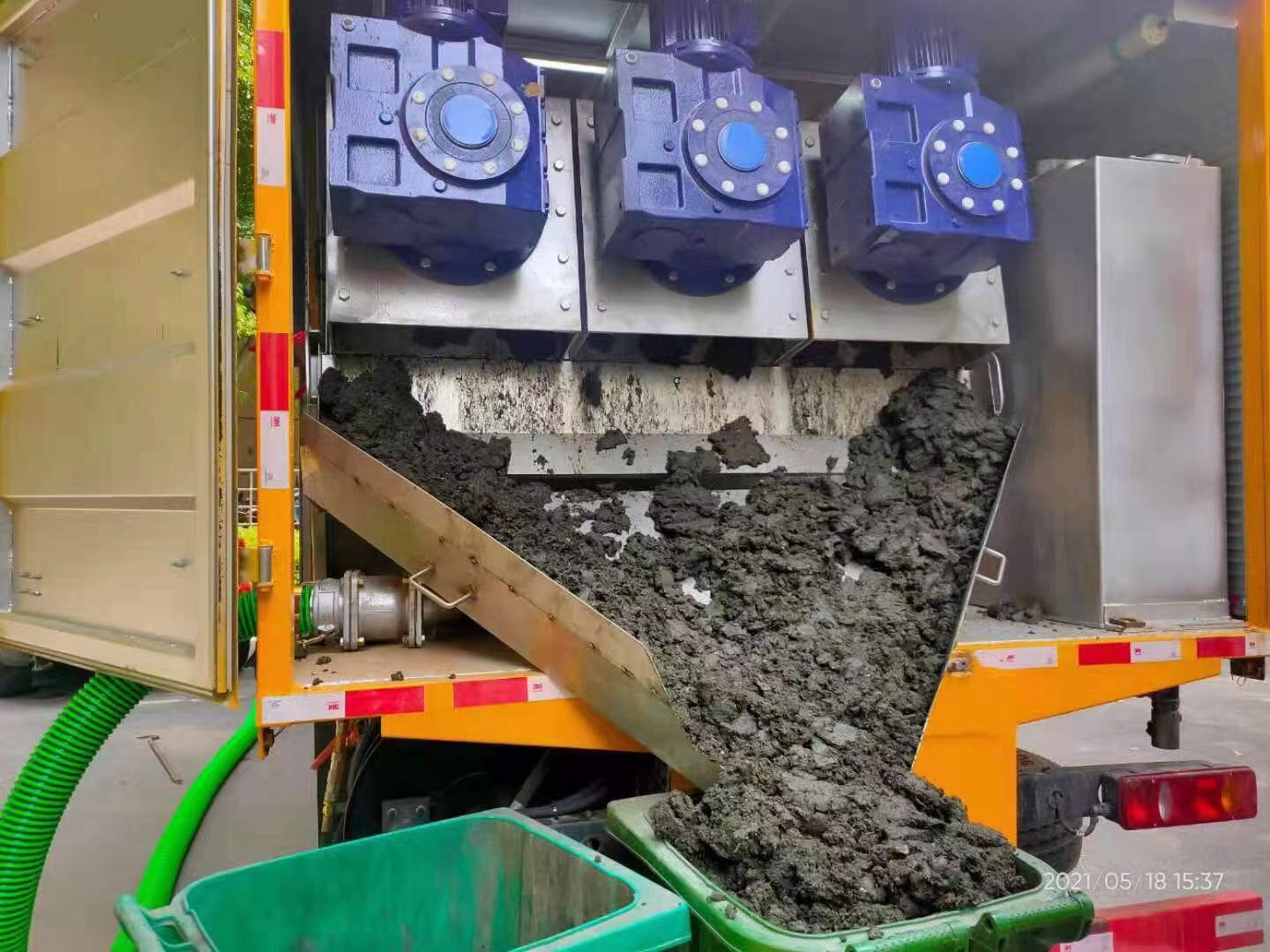 海口化粪池清掏城市维护站-泥浆净化干湿分离处理